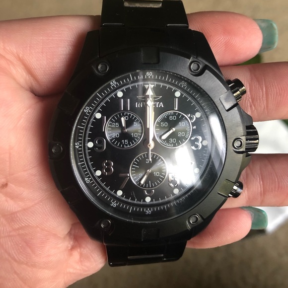 Black Invicta Watch main image 3